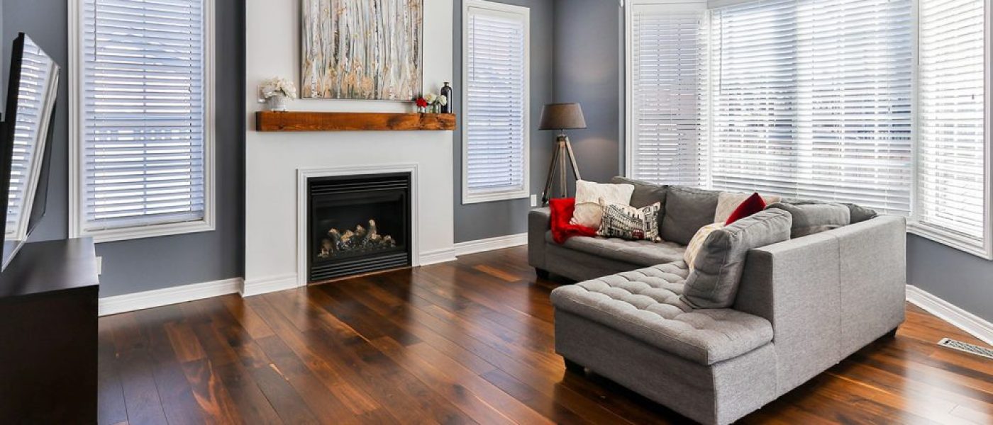 Wood floor panelling