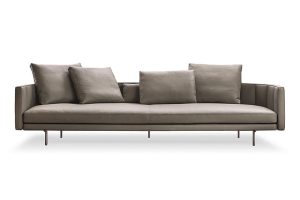 Karlstad Leather Sofa